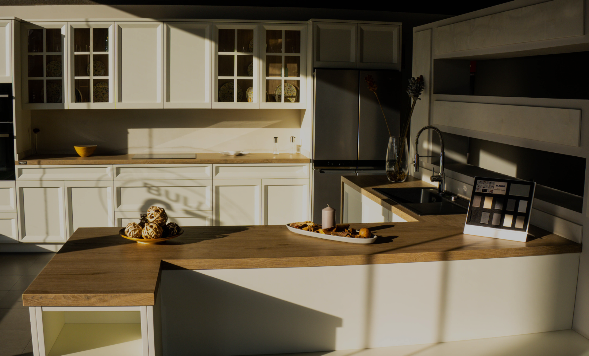 Cocina en tonos beige